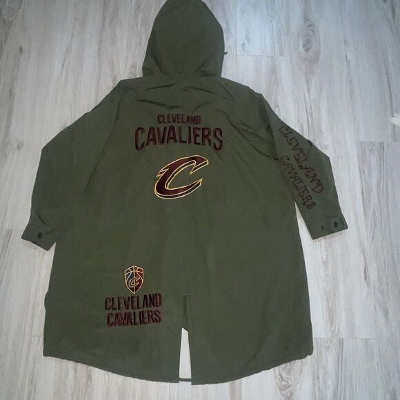NBA Other - NBA Cavilers Jacket Asian Size “F” Rare Embroidery Logo Patch Basketball LeBron